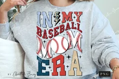In My Baseball Mom Era PNG | Baseball PNG Product Image 2