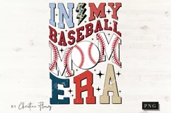 In My Baseball Mom Era PNG | Baseball PNG Product Image 4