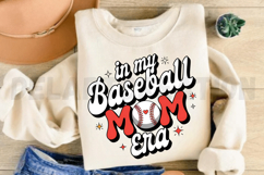 In My Baseball Mom Era Sublimation PNG Product Image 3