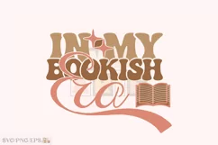 In My Bookish Era SVG PNG T-shirt Design Product Image 1