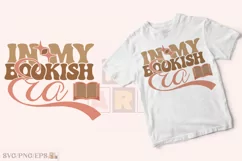In My Bookish Era SVG PNG T-shirt Design Product Image 2