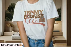 In My Bookish Era SVG PNG T-shirt Design Product Image 3