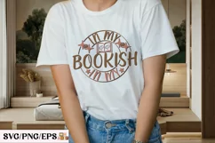 In My Bookish Era SVG PNG T-shirt Design Product Image 3