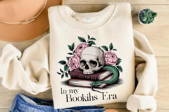 In My Bookish Era PNG, Funny Book Lover PNG, Book PNG Design Product Image 3