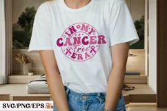 In My Cancer Free Era, Breast Cancer SVG Design Product Image 2