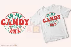 In My Candy Cane Era Christmas SVG T-shirt Design Product Image 2