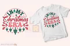 In My Christmas Era Christmas SVG T-shirt Design Product Image 2