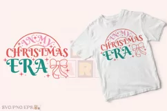 In My Christmas Era PNG T-shirt Design Product Image 2