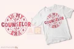 In My Counselor Era SVG T-shirt Design. Christmas T-shirt Product Image 2