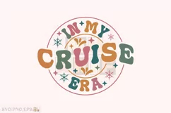 In My Cruise Era SVG T-shirt Design. Christmas SVG T-shirt Product Image 1
