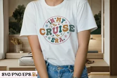 In My Cruise Era SVG T-shirt Design. Christmas SVG T-shirt Product Image 3