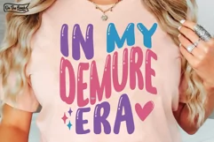 Very Demure Very Mindful Very Cutesy Color/White/Black PNG Product Image 2