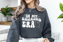 In My Engaged Era SVG - Future Mrs - Retro Bride Shirt PNG Product Image 3