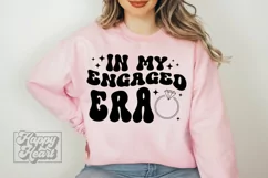 In My Engaged Era SVG - Future Mrs - Retro Bride Shirt PNG Product Image 2