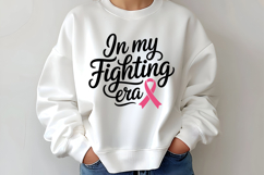 In My Fighting Era SVG | Breast Cancer Awareness SVG Product Image 2