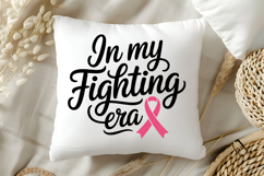 In My Fighting Era SVG | Breast Cancer Awareness SVG Product Image 5