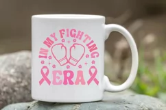 In My Fighting Era SVG, Breast Cancer SVG Design Product Image 2