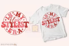 In My Hairstylist Era SVG T-shirt Design Product Image 2