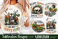 Plant Lover PNG Sublimation 4 Designs Product Image 4