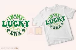 In My Lucky Aunt Era SVG, St Patrick's Day PNG T-shirt Product Image 2