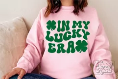 In My Lucky Era SVG - St Patrick's Day SVG - Shamrock Lucky Product Image 3