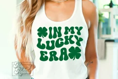 In My Lucky Era SVG - St Patrick's Day SVG - Shamrock Lucky Product Image 1