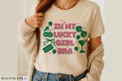 In My Lucky Girl Era SVG PNG Design Product Image 4