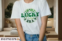 In My Lucky Nurse Era SVG, St Patrick's Day PNG T-shirt Product Image 3