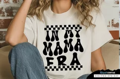 In My Mama Era Black SVG, Mothers Day SVG Design Product Image 1