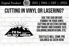 Instructions for using adventure quote svg and dxf files in cricut, silhouette, vinyl cutting, or laser machines for projects.