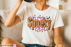 Halloween Spooky PNG In My Spooky Era SVG T-shirt Design Product Image 2