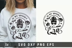 In My Spooky Era SVG | Messy Bun SVG | Funny Halloween SVG Product Image 4