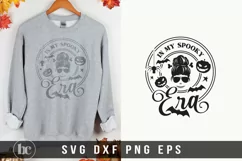 In My Spooky Era SVG | Messy Bun SVG | Funny Halloween SVG Product Image 5