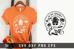 In My Spooky Era SVG | Messy Bun SVG | Funny Halloween SVG Product Image 6
