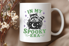 In My Spooky Era SVG PNG, Funny Halloween Raccoon Design Product Image 2