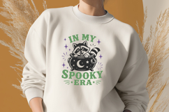 In My Spooky Era SVG PNG, Funny Halloween Raccoon Design Product Image 3