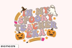 In My Spooky Era, Halloween Teacher SVG Design Product Image 1