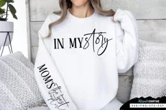 In My Story Sleeve SVG, Mother's Day SVG Design Product Image 3