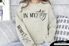 In My Story Sleeve SVG, Mother's Day SVG Design Product Image 2