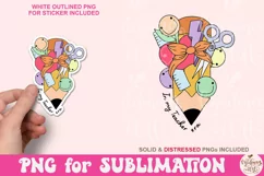 In My Teacher Era Png, Teacher Sublimation Product Image 1