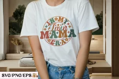 Funny Mama PNG, In My Twin Mama Era SVG Design Product Image 2