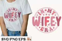 In My Wifey Era SVG, Trendy Bride PNG Design Product Image 3