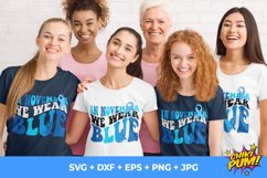 In November we wear Blue svg Diabetes Awareness Month SVG