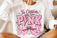In October We Wear Pink PNG Product Image 2