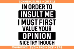 Funny Adult SVG, Joking SVG, Sarcastic SVG, Funny Shirt SVG Product Image 1