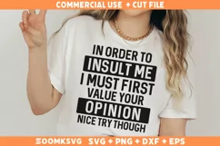 Funny Adult SVG, Joking SVG, Sarcastic SVG, Funny Shirt SVG Product Image 2