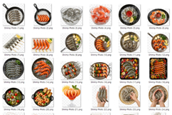 Shrimp Photo | raw cooked seafood ingredient prawn shellfish Product Image 11