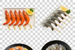 Shrimp Photo | raw cooked seafood ingredient prawn shellfish Product Image 4