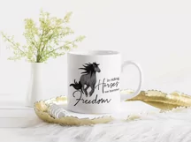 Horse Sublimation | Horse Quotes | Freedom Quotes Product Image 3