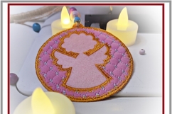 Christmas ITH Pendant Collection 8 Embroidery Designs 4x4 Product Image 3